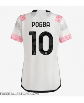 Günstige Juventus Paul Pogba #10 Auswärtstrikot Damen 2023-24 Kurzarm